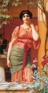 Nerissa door John William Godward
